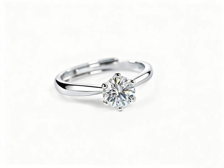 Eternal Glow – Exclusive 1 ct Moissanite Ring