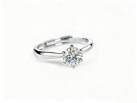 Eternal Glow – Exclusive 1 ct Moissanite Ring