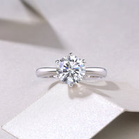 Eternal Glow – Exclusive 1 ct Moissanite Ring