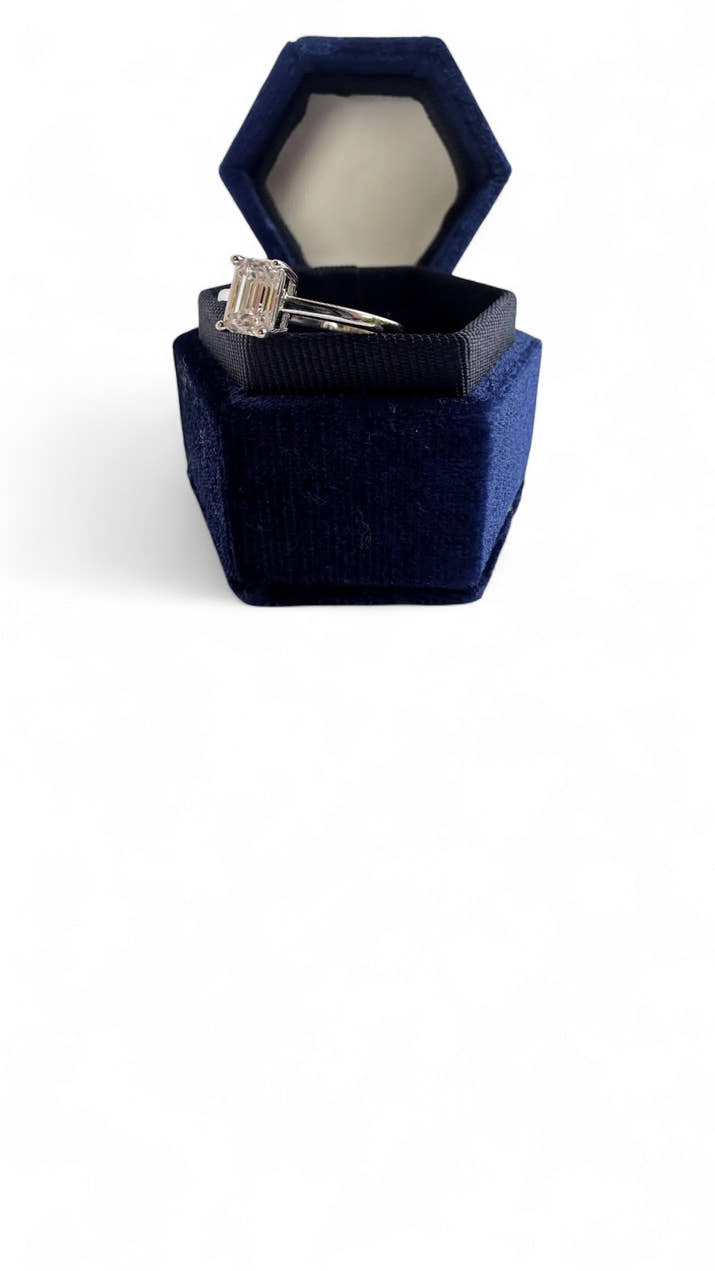 Pierścionek Selene - 1 karat