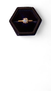 Pierścionek Wieczności – 2 ct Moissanit / srebro 925 / VVS