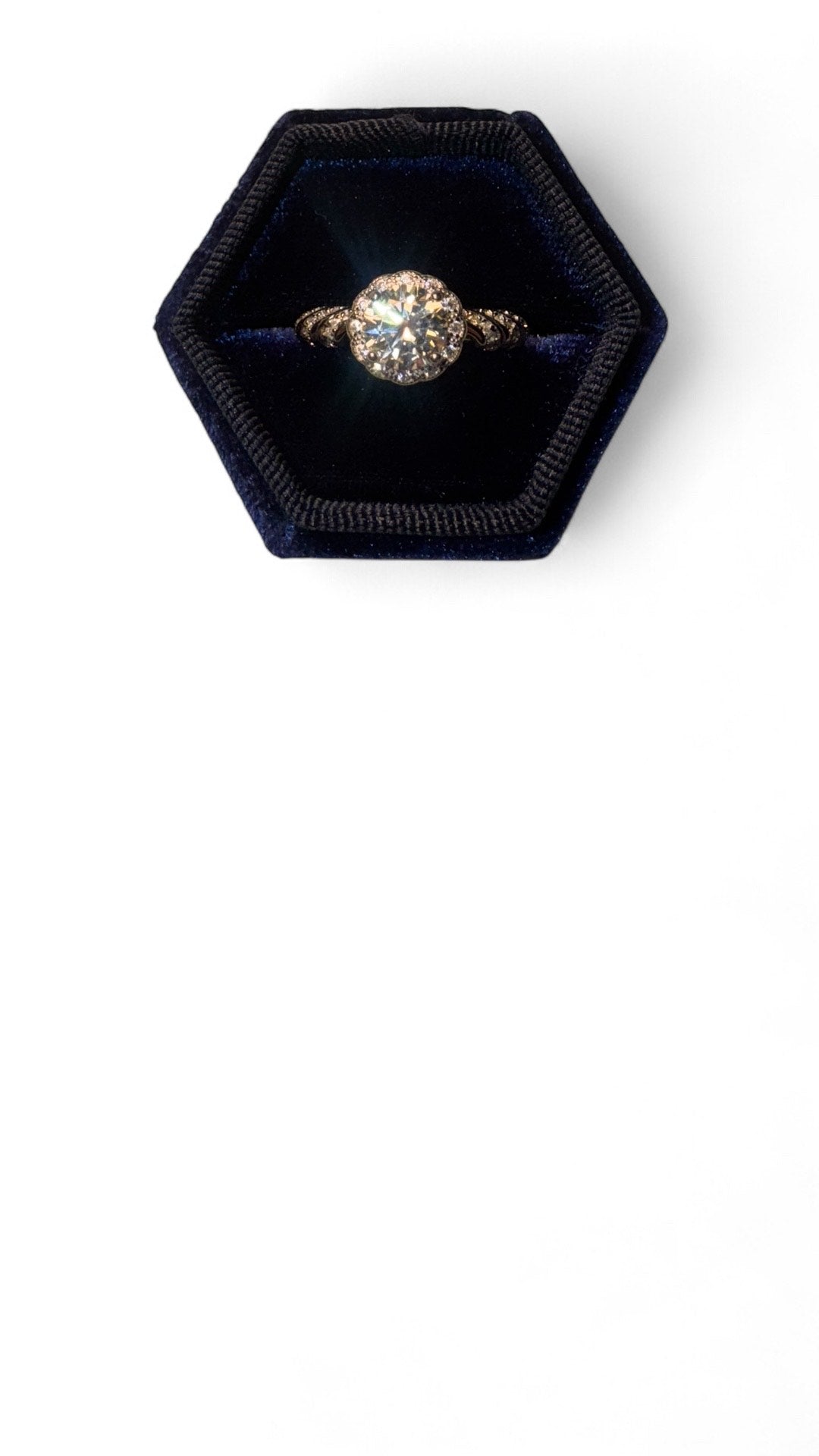 Pierścionek Sol - 1 karat